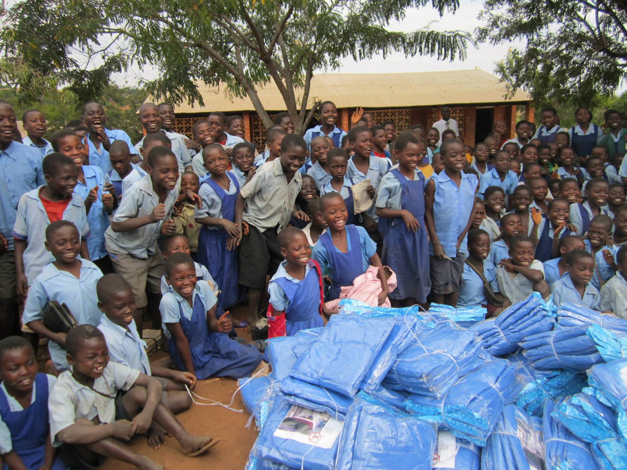 Mosquito nets distribution